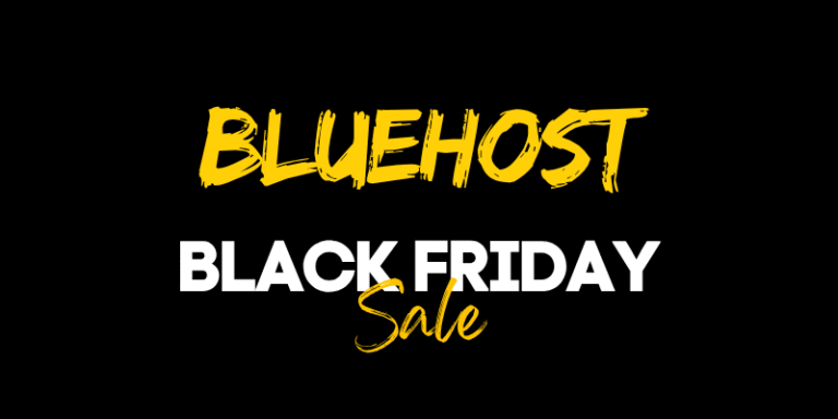 Bluehost Black Friday Sale 2026