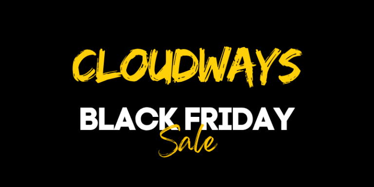 Cloudways Black Friday Sale 2026