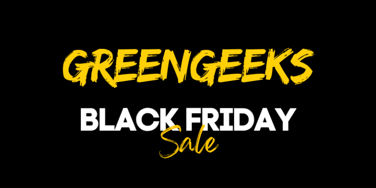 GreenGeeks Black Friday Sale 2026