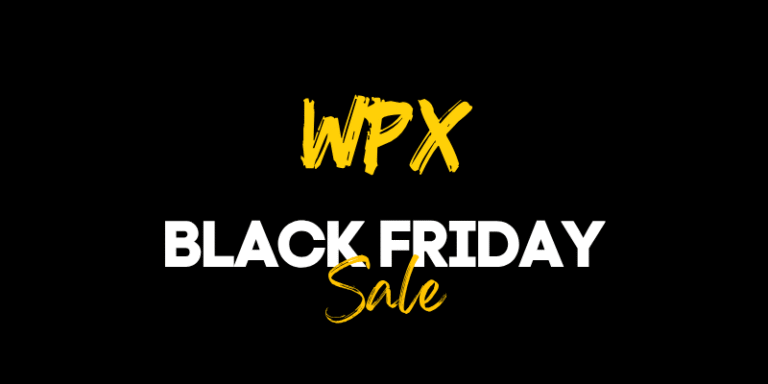 WPX Black Friday Sale 2026
